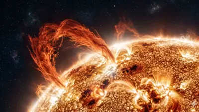 The Sun's Unheard Roar: A 100 Trillion Jet Engine Symphony in Space