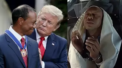 Tiger Woods Tells Police He Spoke to Trump After Florida Crash in New Bodycam Footage