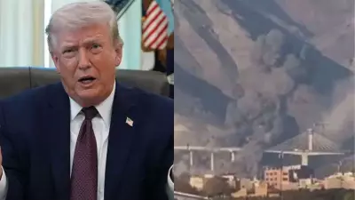 Trump Issues Fiery Warning After Iran's Largest Bridge Catches Fire