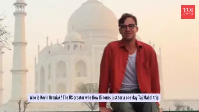 US Creator Flies 15 Hours for a 24-Hour Trip to India's Taj Mahal