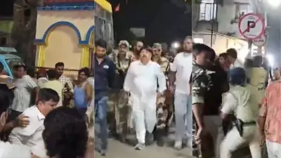 Violence Erupts in North 24 Parganas Ahead of PM Modi's Visit, BJP Leader Injured