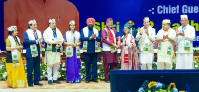 VP Radhakrishnan Highlights India's Global Role During Pandemic at AIIMS Rishikesh Convocation