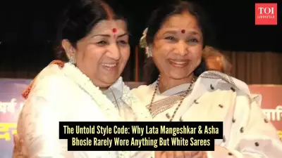 Why Lata Mangeshkar and Asha Bhosle Always Wore White Sarees: Fashion or Strategy?