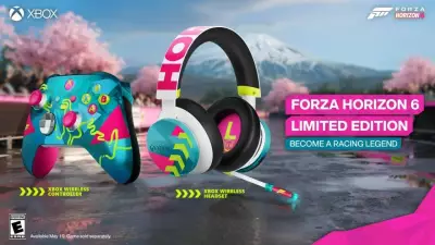 Xbox Unveils Forza Horizon 6 Limited Edition Controller and Headset Inspired by Japan