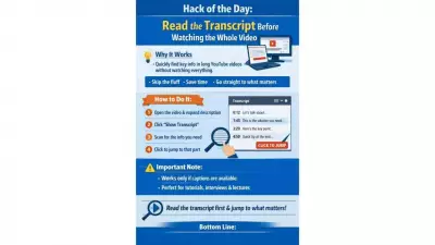 YouTube Transcript Hack: Skip Long Videos & Find Info Instantly