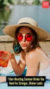 7 Refreshing Summer Drinks That Boost Hair Growth Naturally