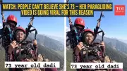 73-Year-Old Woman's Calm Paragliding Video Goes Viral, Inspires Social Media