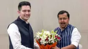 AAP's Rajya Sabha MPs Including Raghav Chadha Join BJP in Major Shake-Up