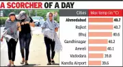 Ahmedabad and Rajkot Sizzle at 40.7°C as Gujarat Battles Intense Heatwave