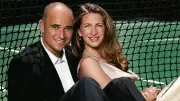 Andre Agassi Wins Fourth Straight Pickleball Slam, Shares Rare Moment with Steffi Graf