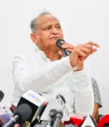 Ashok Gehlot Slams Rajasthan Govt Over Farmer Distress and RGHS Payment Delays