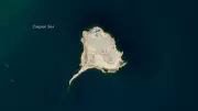 Azerbaijan's Mud Volcano Islands: A Geological Marvel from Space