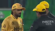 Babar Azam Furious After Two Balls Lost in First Three Overs of PSL Match