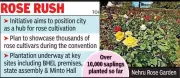 Bhopal's Massive Rose Cultivation Drive Aims to Transform City into 'City of Roses'