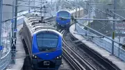 BJD Protests Scrapping of Bhubaneswar-Cuttack Metro Project in Cuttack