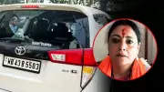 BJP Candidate Agnimitra Paul Alleges Stone Attack on Car in Asansol During WB Polls