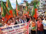 BJP Leaders Stage Protest in Dharamsala Against Congress-Led Himachal Government