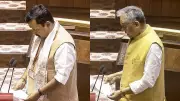 BJP President Nitin Nabin and 15 Others Sworn in as Rajya Sabha MPs