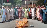 BJP Women Leaders Protest Against Opposition in Kurukshetra