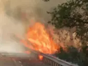 Bus Fire Triggers Panic and Vandalism in Bihar's Supaul District