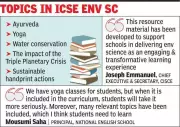 CISCE Integrates Ayurveda and Yoga into ICSE Environmental Science Curriculum