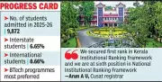 Cusat Defies Kerala's Higher Education Trend with 10% Enrollment Surge