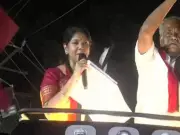 DMK's Kanimozhi Slams NDA in Madurai, Highlights Temple Work and Welfare