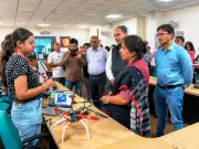 Drones Steal the Show at Sonepat Exhibition, Showcasing Tech Innovations