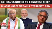 EC Issues Notice to Congress Chief Kharge Over 'Terrorist' Remark Against PM Modi