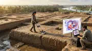 Egyptian Delta Reveals 2,500-Year-Old Mud-Brick Building via Geophysical Survey