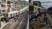 Empty Local Train Derails at Dombivli Station, Disrupts Morning Commute