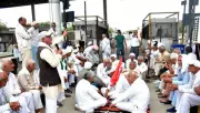 Farmers Block Delhi-Patiala Highway in Jind Demanding Rollback of New Wheat Procurement Rules