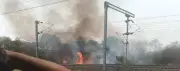 Fire Breaks Out in Forested Patch Near Chinchbhuvan in Nagpur