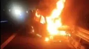 Five Burnt Alive as Car Turns Into Fireball on Delhi-Mumbai Expressway in Rajasthan
