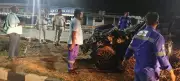 Four Killed as Overspeeding Car Hits Pedestrians, Truck in Vizianagaram