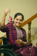 From Spinal Injury to Success: Poornima K's Crochet on Wheels Journey