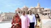 Gautam Adani Visits Ayodhya Ram Temple, Announces AI Lab at Arya Samaj Gurukul