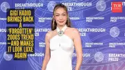 Gigi Hadid Stuns in Halter-Neck Gown at Breakthrough Prize Awards