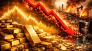 Gold Prices Set for Weekly Decline Amid Rising Oil, Middle East Tensions