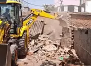 Gurugram Authorities Bulldoze Illegal Property Linked to Gangster Kaushal Chaudhary