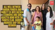 Hardik Pandya's Family Dynamics Shift Post-Divorce: Social Media Hints at Distance