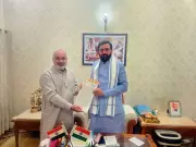 Haryana MLA Anand Singh Meets CM Nayab Singh Saini, Advocates for Karnal's Development