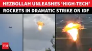 Hezbollah Launches Major Drone and Rocket Barrage on Israel After US-Iran Talks Collapse