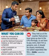 Hyderabad Eateries Defy CCPA Ban on Separate Gas Charges, Consumers Complain