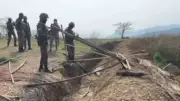Indian Army-Led Joint Operation Destroys 10 Illegal Bunkers in Manipur