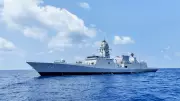 Indian Navy Welcomes Taragiri, a 6,670-Tonne Stealth Frigate Armed with BrahMos