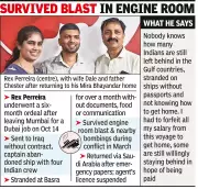 Indian Sailor's Harrowing Escape from War Zone After Being Stranded Without Documents