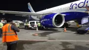 Indigo Aircraft Damaged in Kolkata After Collision with Catering Vehicle
