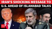 Iran Army Chief Warns 'Aggressor Will Regret' Ahead of US Talks in Pakistan