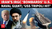 Iran Claims Missile Strike on USS Tripoli, Escalating US-Iran Naval Tensions